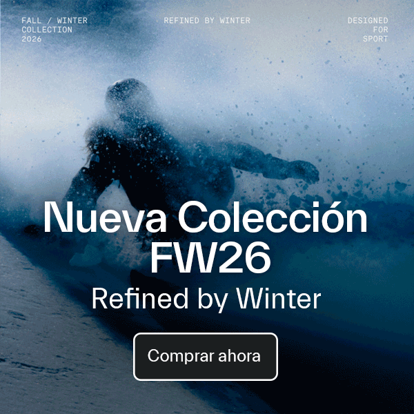 La colección FW27 conecta directamente con esta sensación: Refined by Winter & Designed For Sport.